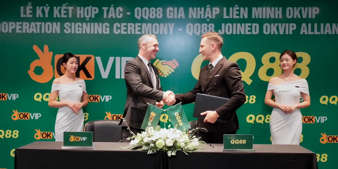 Sự kiện QQ88 gia nhập Liên minh OKVIP mở ra kỷ nguyên phát triển của ngành giải trí